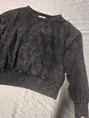 Be You Acid Wash Crewneck Sweatshirt